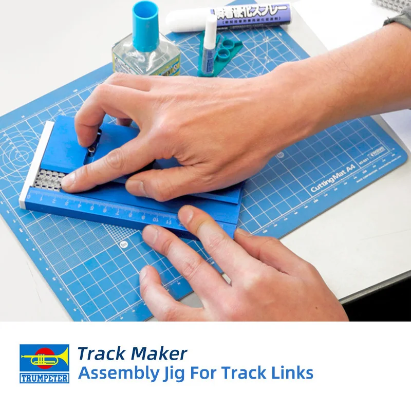 Model Assembly Jig For Track Links Track Maker Fast track assembly Hobby Tanks Chariot model building tools model tools