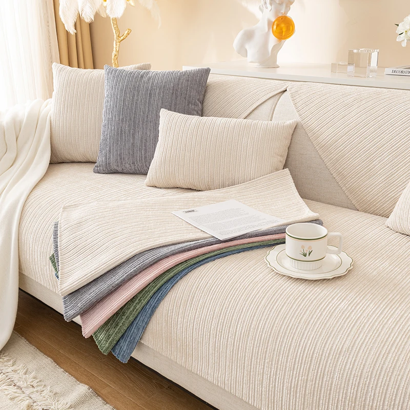 Plaid Sofa Verano Funda Sofu00e1 Manta Chenilla Grande 1/2/3/4