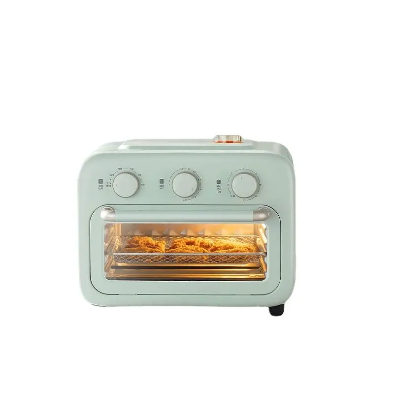 12L Oven 3 baking levels 60 minutes timer Upper and lower tube heating Steam Frying Temperature control Multi-Function Roaster xh b330 digital thermometer upper and lower limit temperature alarm meter