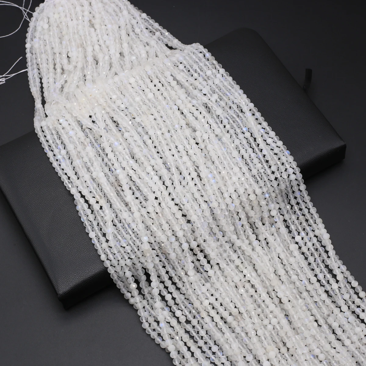 5 Strings Wholesale 3A Natural Clear Quartz Loose Spacing Beaded Jewelry Making DIY Necklaces Bracelet Earrings Accessories