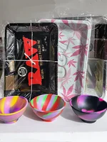 1pc,Dry Herb Rolling Tray,Metal,For Cigarette Roller Plate Tray,Storage Tinplate Smoke Accessories,18*12.5cm 2