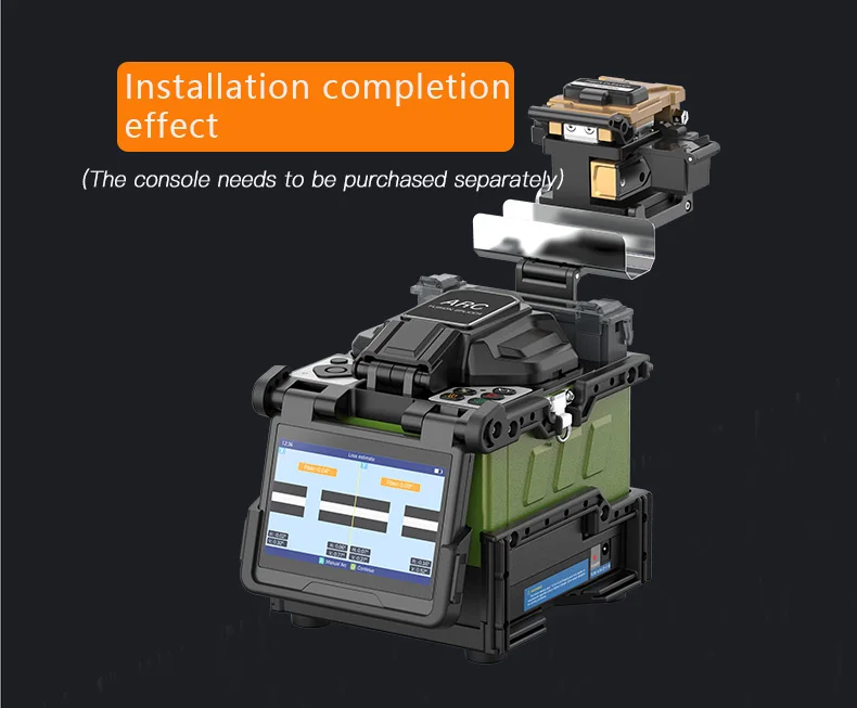 Komshine FX39 Original Fiber Optic Equipment Six Motors Trunk Splicing Machine S