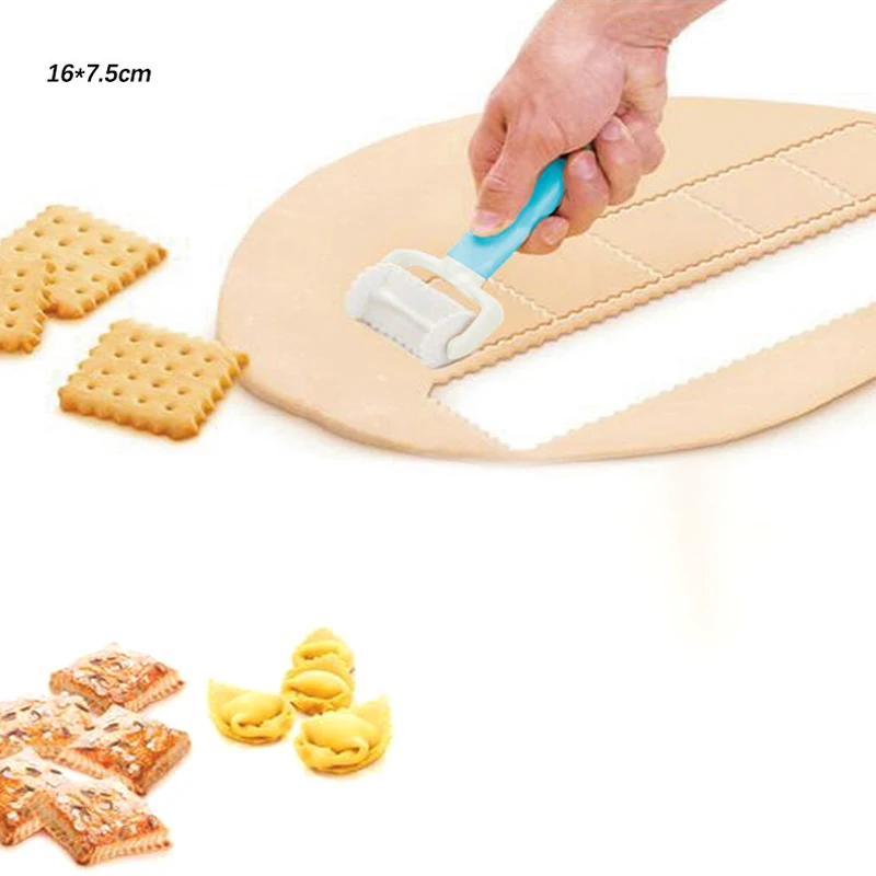 Dough Scraper Baking Tool Dough Cutter Cookie Cutters Baking Accessories Dumpling Maker Dumpling Maker Dough Cutter Dumpling Mould Pie Ravioli Kitchen Pastry Tools Biscuit Cookie Roller Home Kitchen Accessories