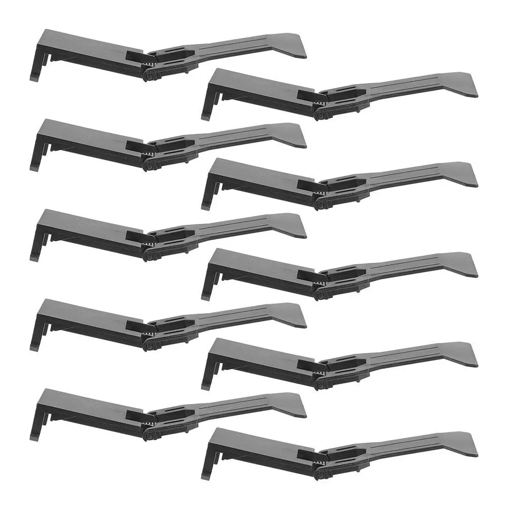 12Pcs 현금 서랍 머니 클립 레지스터 트레이용 플라스틱 범용 클립 현금 정리함 비즈니스 용품 머니 홀더
