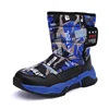 Kids Winter Cotton Snow Boots New Outdoor Sports Thickened Plush Casual Shoes Boys Girls Cotton Ankle Boots Casual Footwear