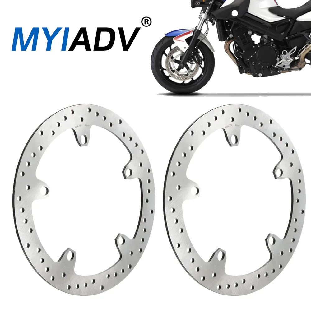 

2 PC Motorcycle Front Brake Disc Rotors For BMW RnineT F900 R/XR K83 K84 F800R Sport K73 F800 S/ST K1200GT K1300GT K1300S K1300R