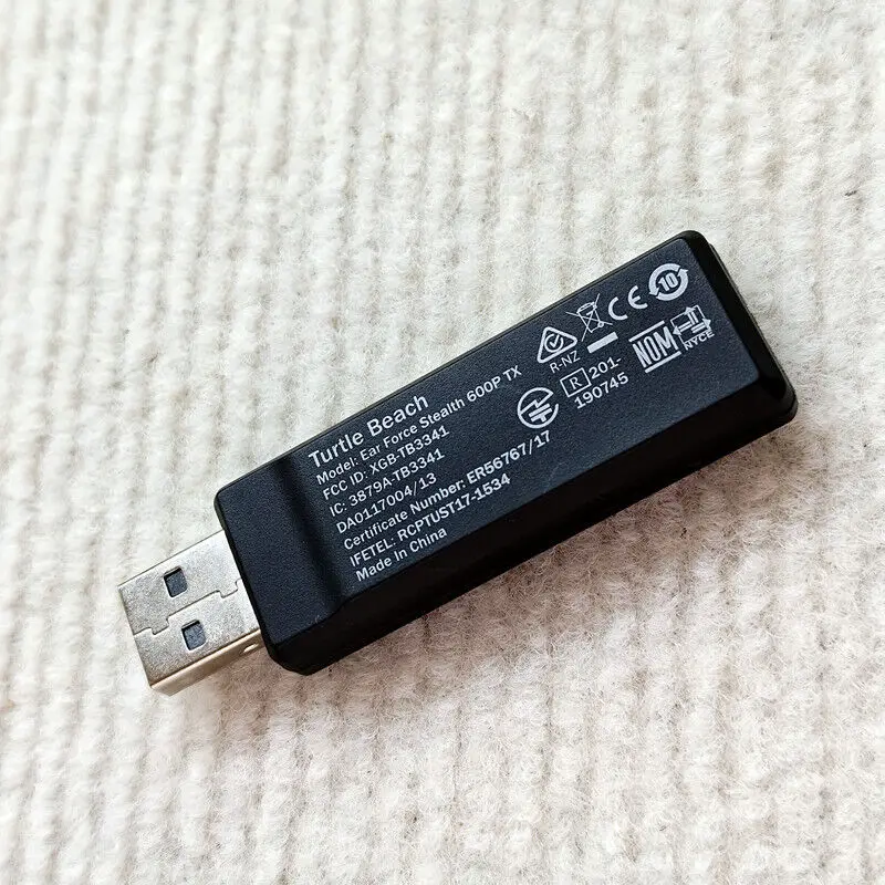 Usb Transmitter Turtle Beach Headset Adapter For Pc Dongle ONLY