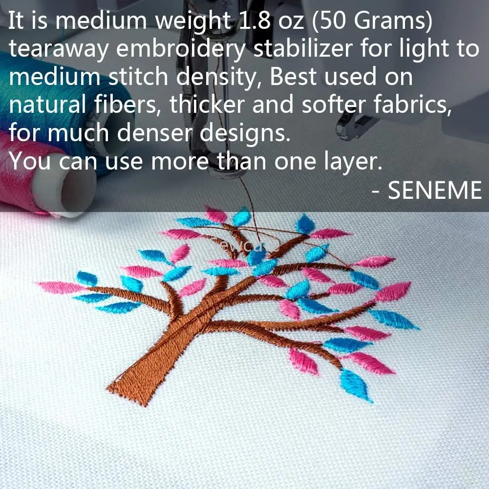30cm Tear Away Embroidery Stabilizer for Embroidery Tearaway Mesh Machine Embroidery Stabilizers and Hand Sewing embroidery stabilizer