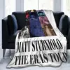 Sturniolo Triplets Flannel Blanket Matt Eras Tour Poster Warm Soft Bedding Throws for Outdoor Office Bedspread Sofa Bed Cover 3