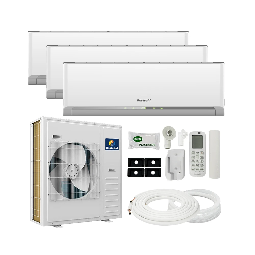 Mini Wall Mounted 5 Zone Split Inverter AC | Customizable Smart Air Conditioner | Household Use 1