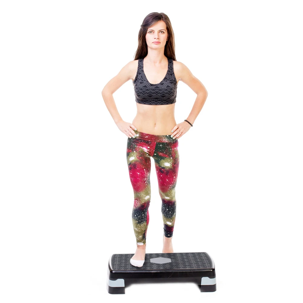 Aerobic Fitness Stepper Mini Cardio Pedal Exerciser Adjustable Non-slip 200KG Load-bearing Portable Fitness Equipment