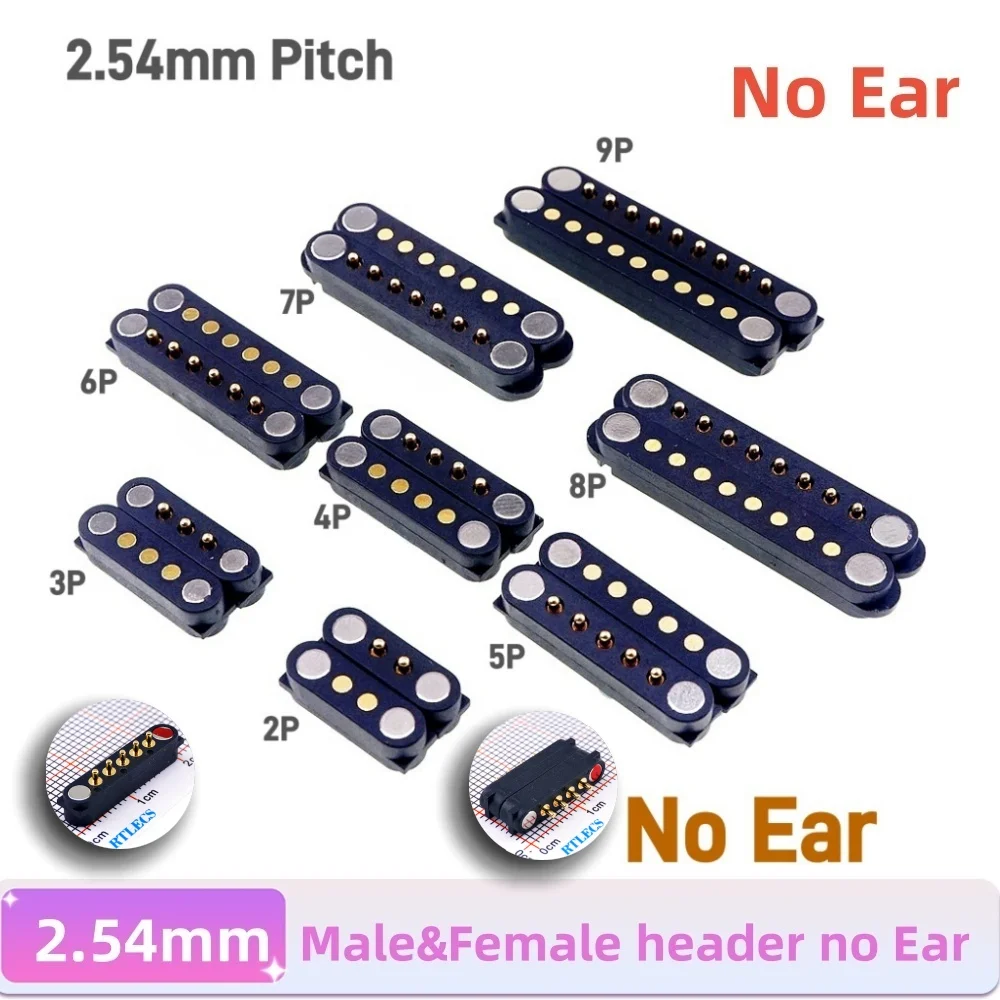 Enhanced Magnetic Pogo Pin Connector - Spring Loaded DC Power Socket