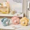 Flower Makeup Brush Storage Box Wall Mounted Household Bathroom Vanity Table Desktop Comb Toothbrush Shelf Cute Pen Holder 4