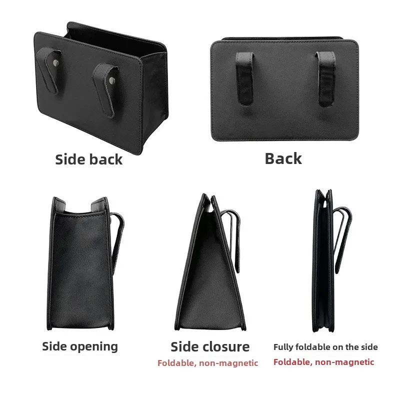 Car Trash Bin, Door Storage Box, Foldable Seat, Back Hanging Storage Bag, Box, Car Interior Supplies