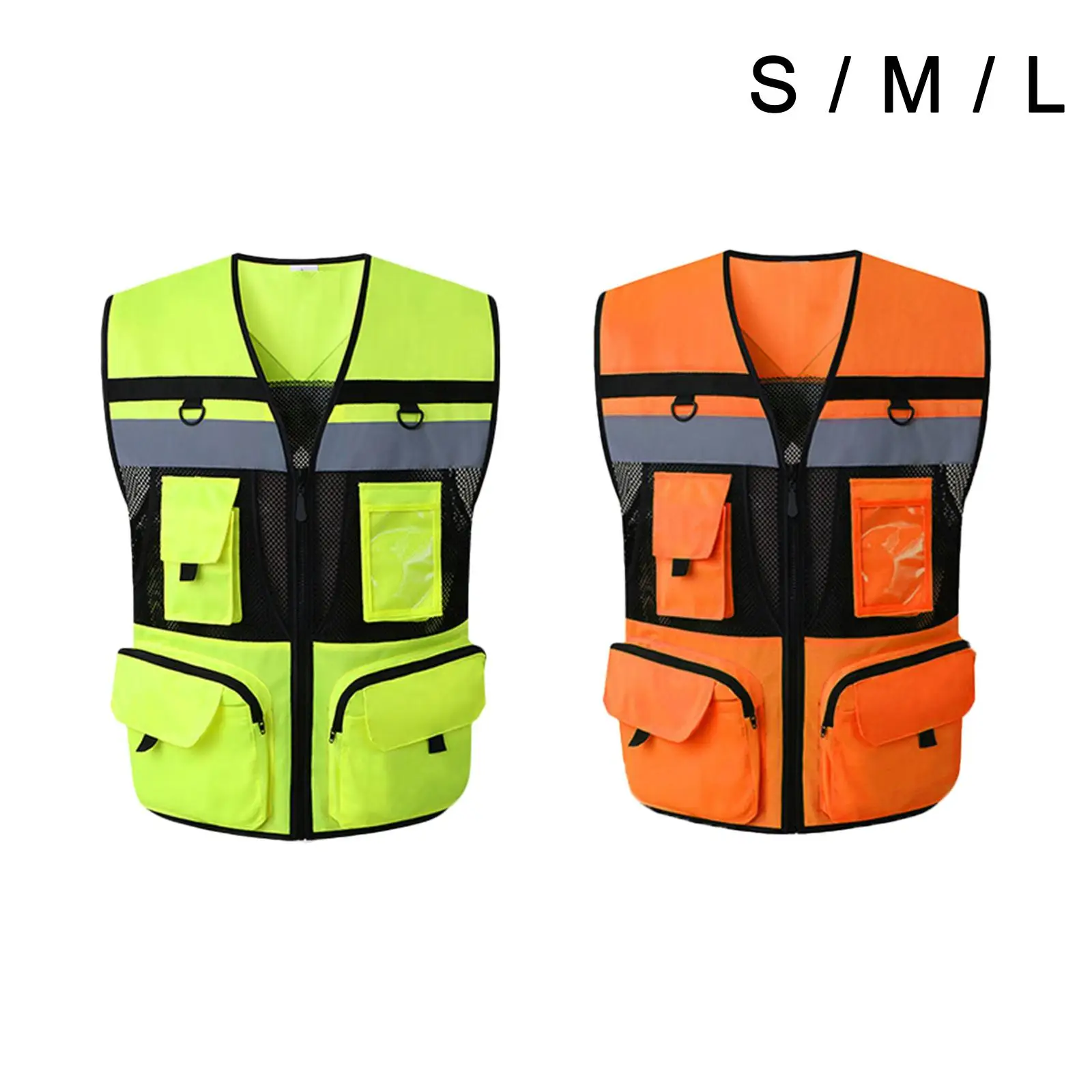 Motorcycle Reflective Racing Vest Comfortable Safety Vest for Traffic Police Parking Attendants Hiking Coating Jacket reflective safety vest reflective safety jacket