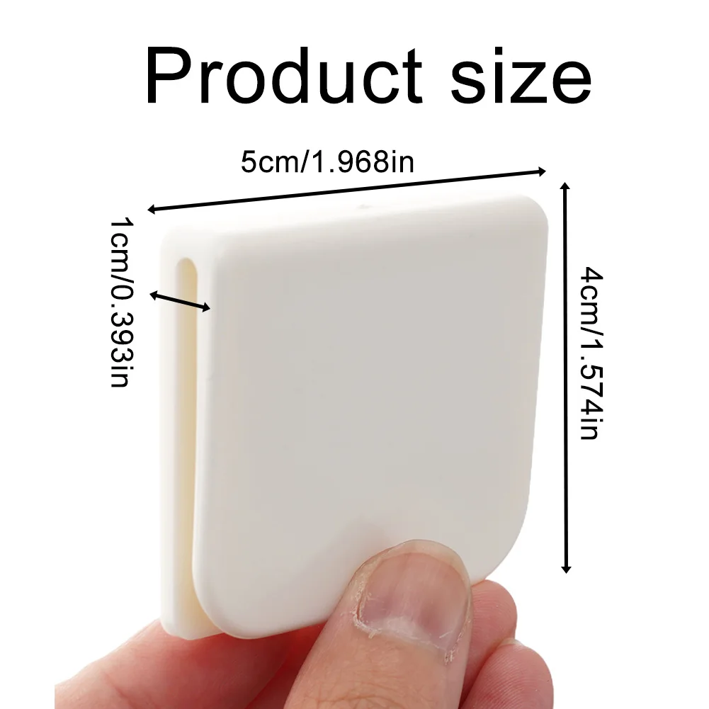 Shower Curtain Clip Plastic Viscose Curtain Anti Splash Clips Shower Holder Bathroom Fixed Clamps Hooks