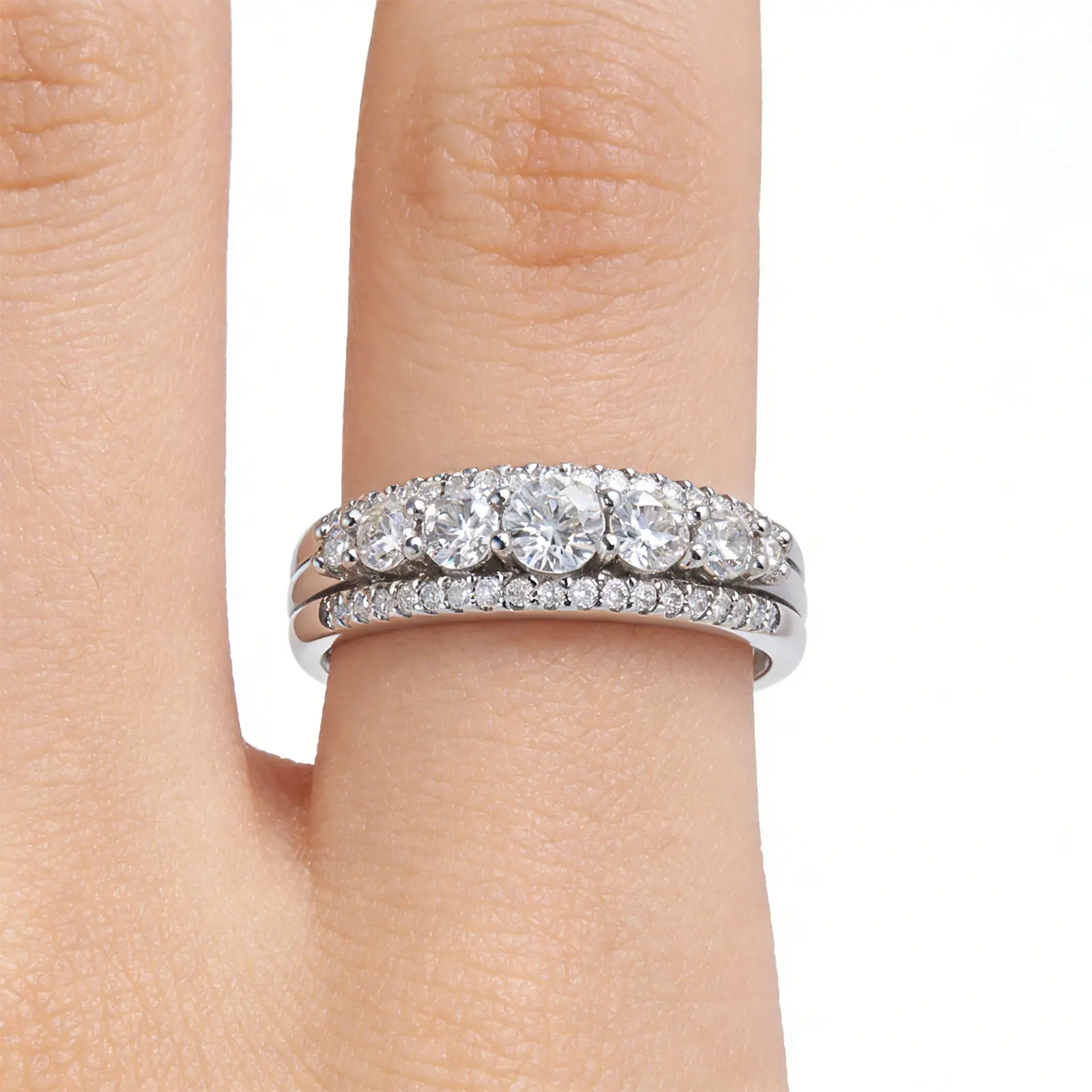 Newshe Luxury Moissanite Wedding Rings for Women Original 925 Sterling Silver Eternity Band Engagement Ring Fine Jewelry 12 S65669b97cfe2407f8d0e1b550fb69854h