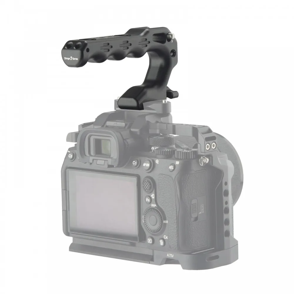 Nitze Top Handle Griff, NATO Top Handle mit QR NATO Clamp, NATO Rail und Cold Shoe Adapter für