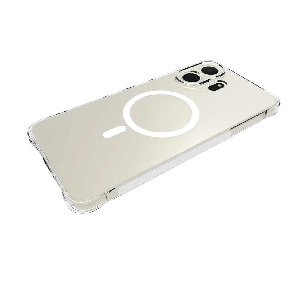 Magsafe Air Cushion Shockproof Silicone TPU Back Cover