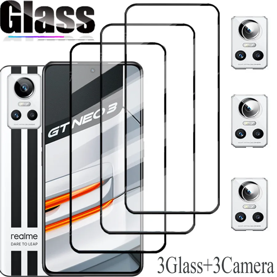 

2~5Pcs Glass Realme GT Neo 3 Glass For Realme GT 2 Pro Screen Protector Realme GT Neo 3T 2 2T 7 8 8i 9 Film Realmi GT Neo3 Glass