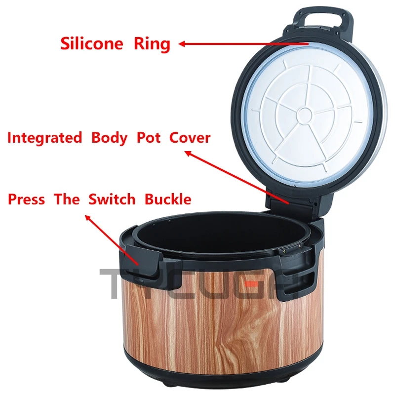 Electric Rice Warmer Cooker Pot2L 4