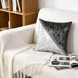 Vintage Decorative Cushion Cover - Stylish Pillowcase for Home Decor, Sofa, Living Room, and Bedroom (D)