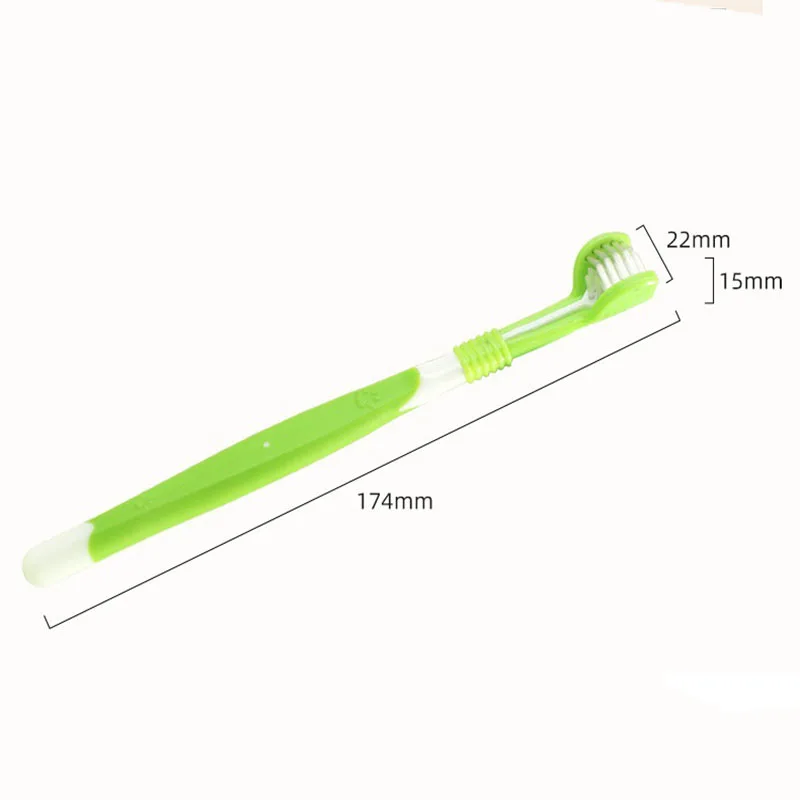 Pet Dental Cleaning Toothbrush 3-Sided 2
