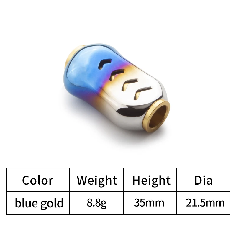 Fishing Tackle Accessory 1pc Fishing Reel Handle Knob Alloy Aluminum 35mm 8.8 g with Bearings Washers