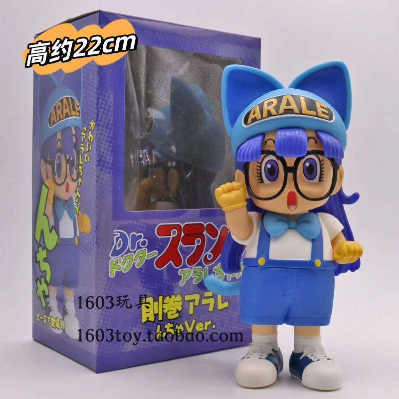 thumbnail image 1 of Dr. Slump Anime Figure Arale New Year Birthday Gift Kids Toys Collectible Animation Cartoon Pvc Material Model Toys Decoration, 1 of 5