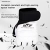 Taekwondo  Leather Foot Gloves Sparring Karate Ankle Protector Guard Gear Boxing Martial Arts Foot Guard Sock Adult Kid 4