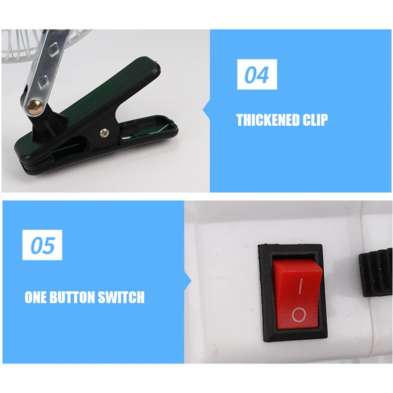 Portable Vehicle Auto Electric Car Fan 180 Degree Rotating Cooling Fan Low Noise Air Cooler Fan Strong Wind Cooling Cooler