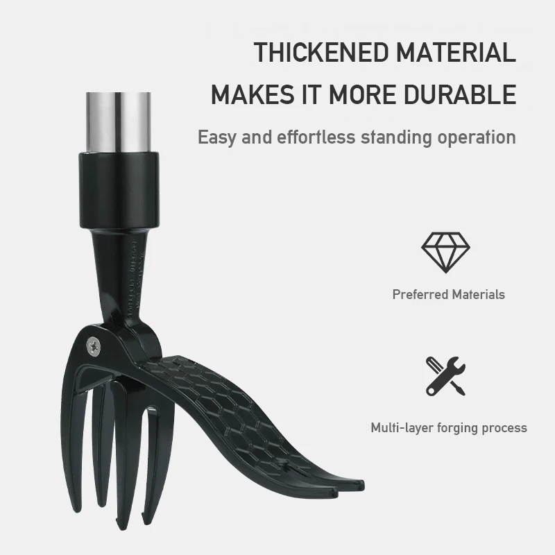 Stand Up Weed puller tool Aluminum Claw Manual Weed Remover Tool for Outdoor Garden Lawn Garden Digging Weeder Gardening Tools
