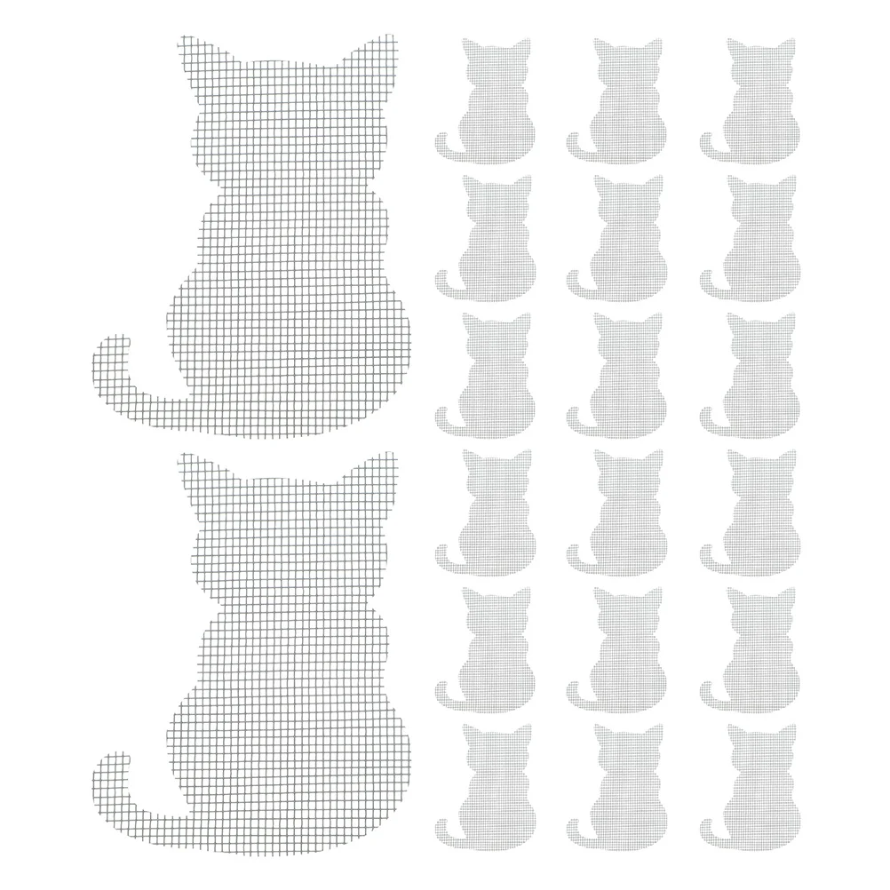 

20pcs Window Screen Repair Patches Screen Repair Patches Cat Window Repair Patches