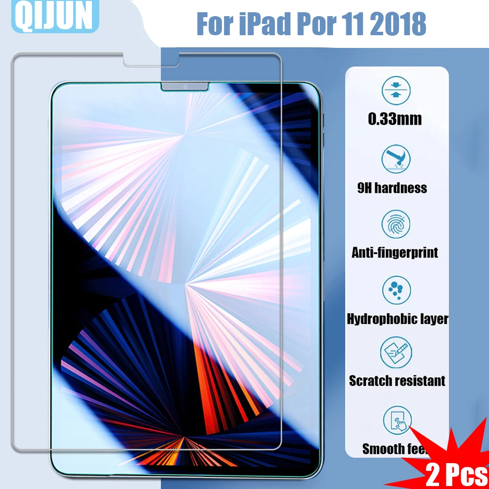 

Пленка из закаленного стекла для планшета iPad Pro 11 2018 11,0 дюйма, Взрывозащищенная и устойчивая к царапинам, 2 шт., для A1980/A2013/A1934
