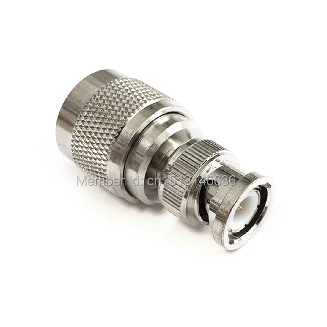 

1pc N Male Plug to BNC Male Plug RF Coax Adapter convertor Connector Straight Nickelplated New Wholesale