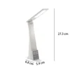 Led Desk Lamp With Alarm Clock 3 Color Temperature Stepless Dimming USB Charging Night Light Eye-Protection Reading Table Lamps 6