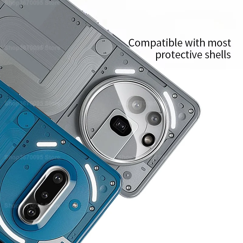 Premium Tempered Glass Rear Lens Protector Film - For Enhanced Camera Protection