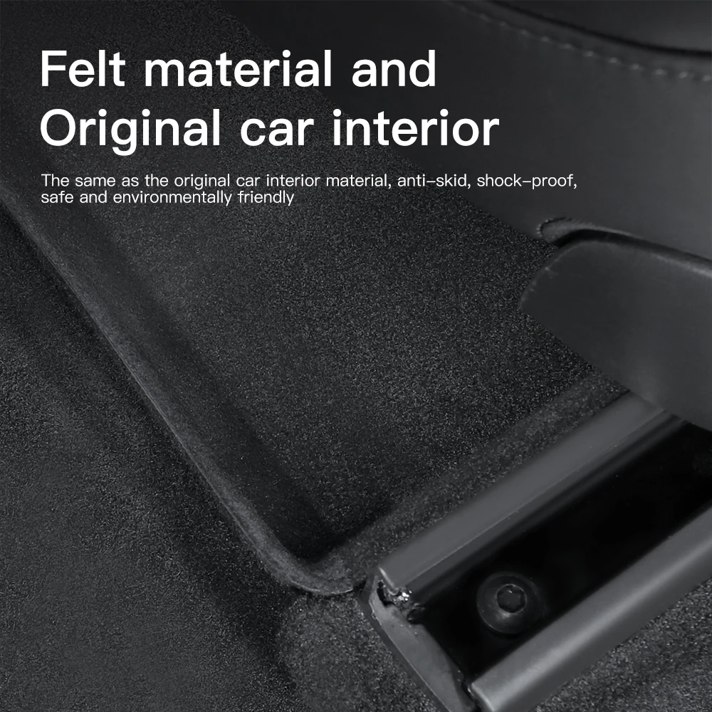 YZ-Under Seat Storage Box, compatível com Tesla Modelo Y Driver e acessórios do passageiro