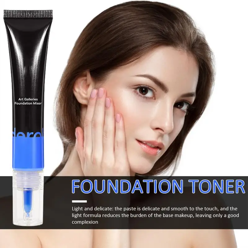 4 Colors Foundation Mixing Pigment Color Corrector Makeup Foundation Shade Color Adjuster Liquid For Facial Makeup