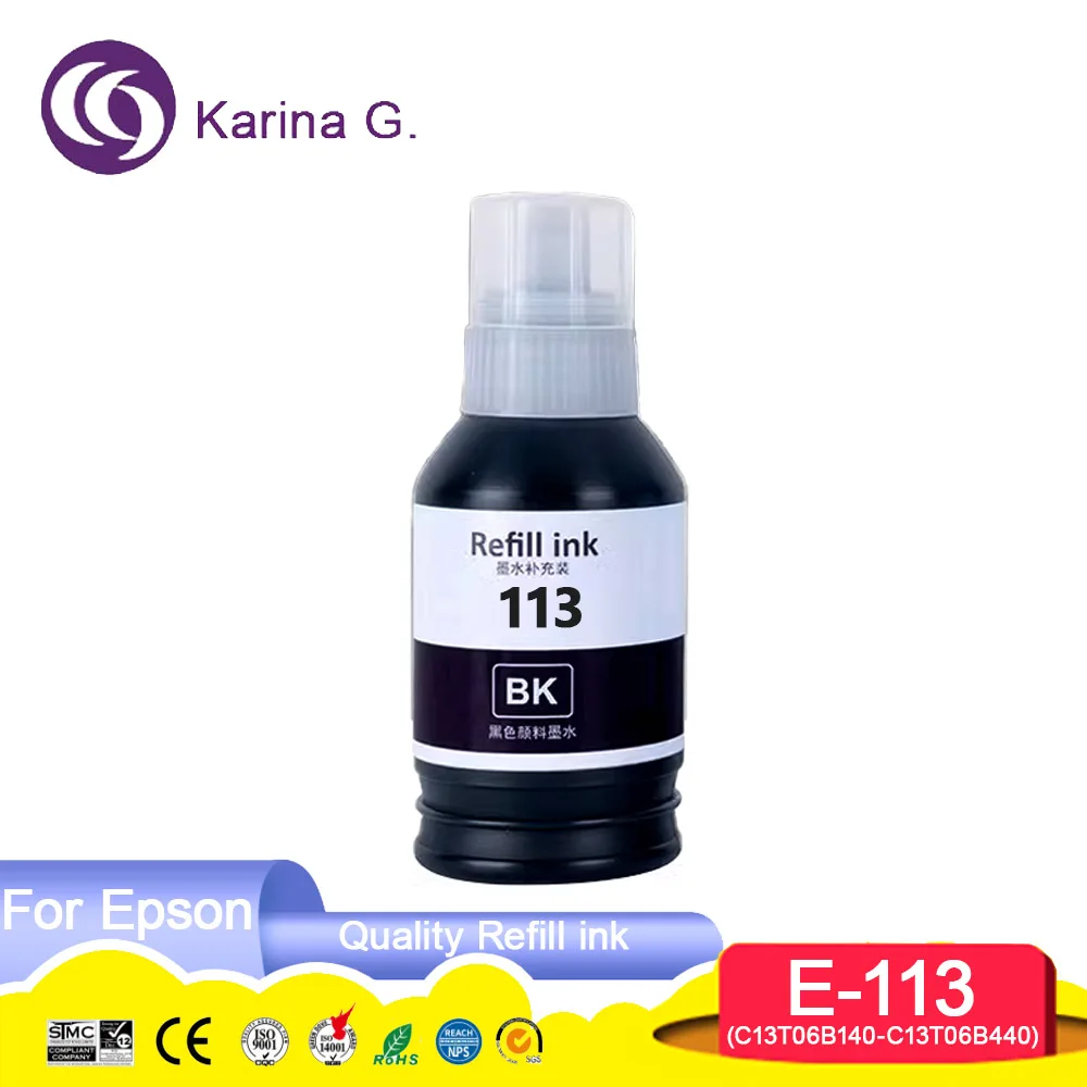 113 C13T06B140 T06B Premium Color Compatible Water Based Bottle Refill Pigment I
