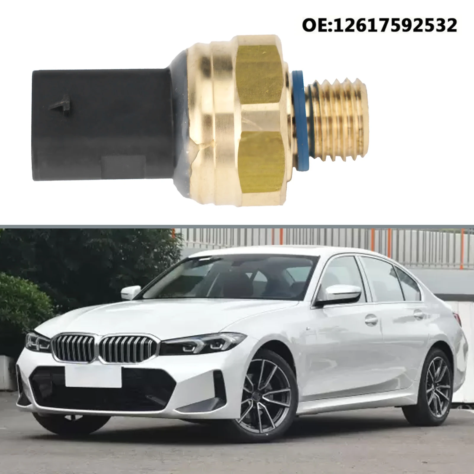 

Engine Oil Pressure Sensor Parts 12617592532 For BMW 1 3 5 7 Series X1 X3 X6 Engine Oil Pressure Sensor Heat Resistant