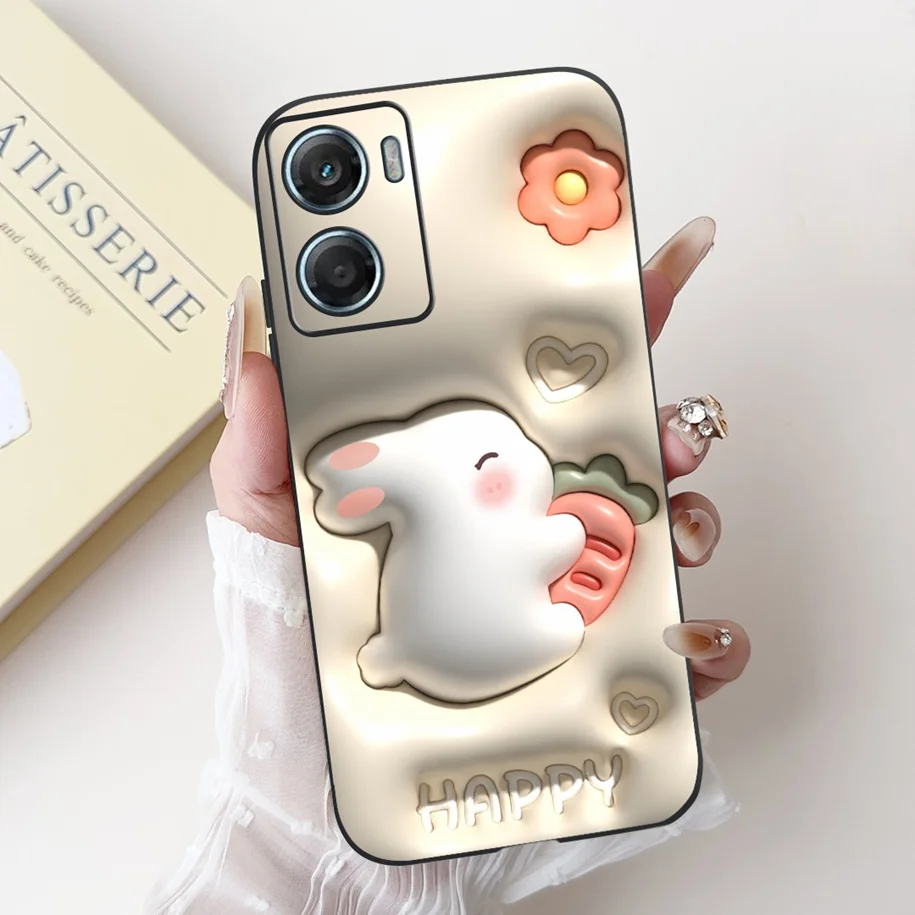 Cute Cartoon Rabbit Panda Shockproof Silicone Soft Phone Case