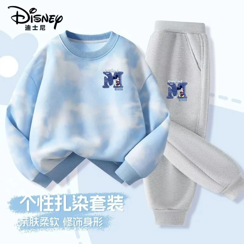 الخريف طفلة الصبي الملابس مجموعة الأطفال ديزني الأ...