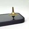 Metal Spinning Tops Alloy Gyro Silver Steel Novelty Spin Forever Mini Desk Table Fun Spinner Toy Game Gifts For Children Adult 6