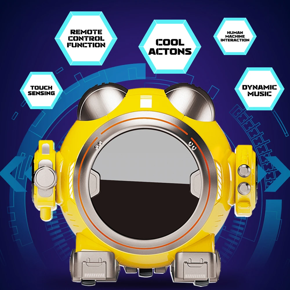 2024 New AT008 Robot Touch Dance and Music Fight With Me Remote Control Battle Robot LED Light Smart Rc Robot Boy Gift Toy 3