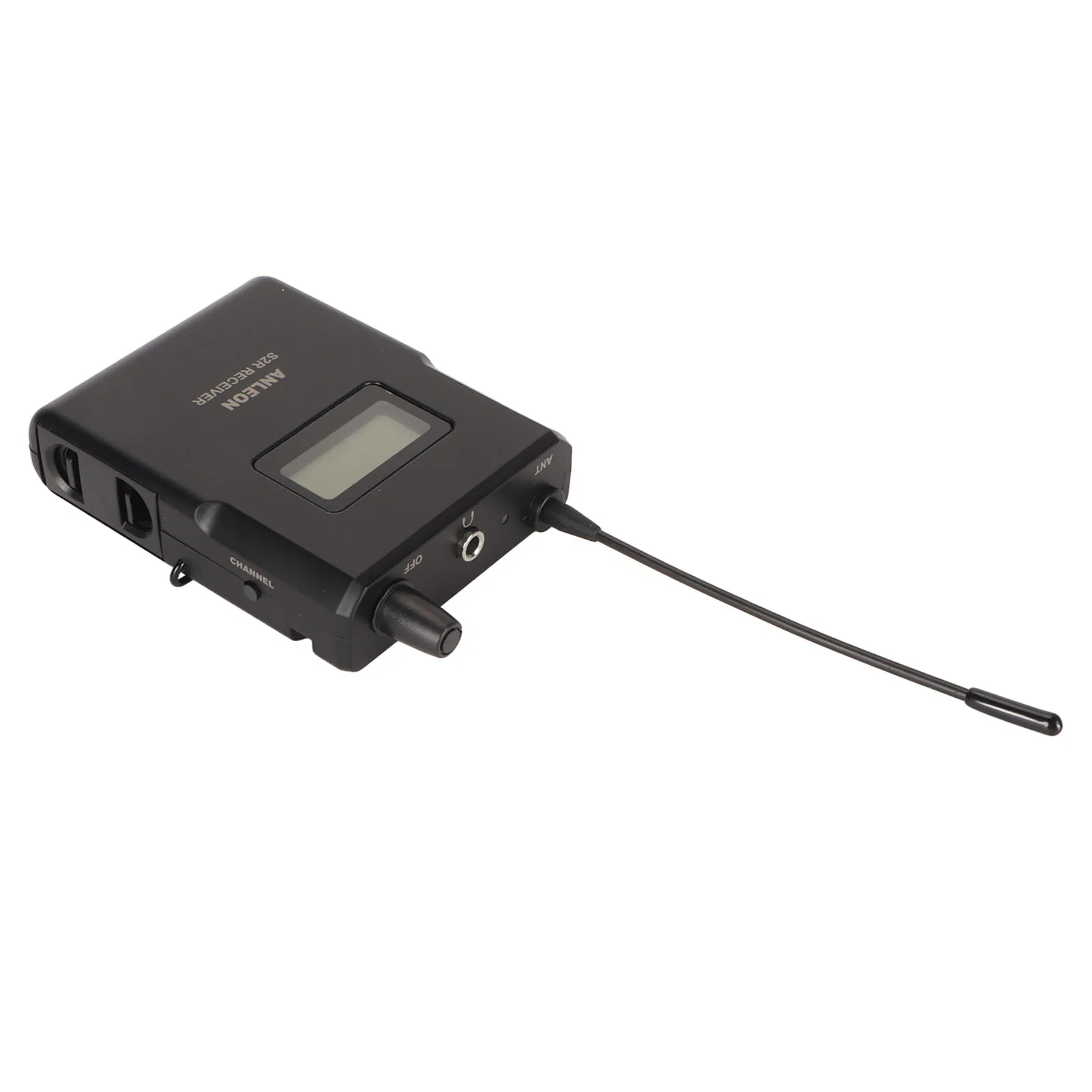 Audio receiver ANLEON S2R 670‑680 570-590Mhz Stage Monitor Receiver Stable Signal Clear Sound with LCD Screen 1/4 Wavelength Antenna