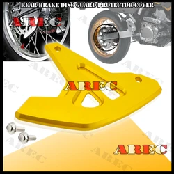 Enhanced Motorcycle Rear Brake Disc Guard Cover Protector (NO LOGO GOLD)