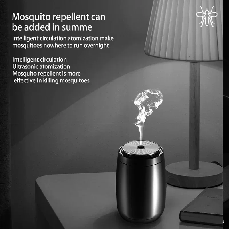 Profumatore Auto Intelligente Con LED Multicolore USB – Diffusore Aroma E Umidificatore