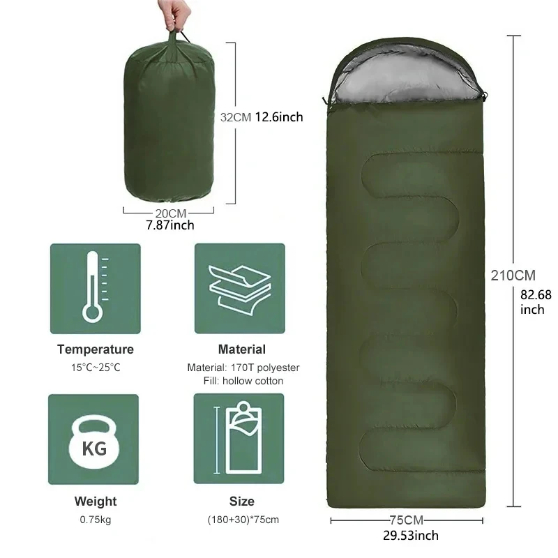4-Season Camping Sleeping Bag 6