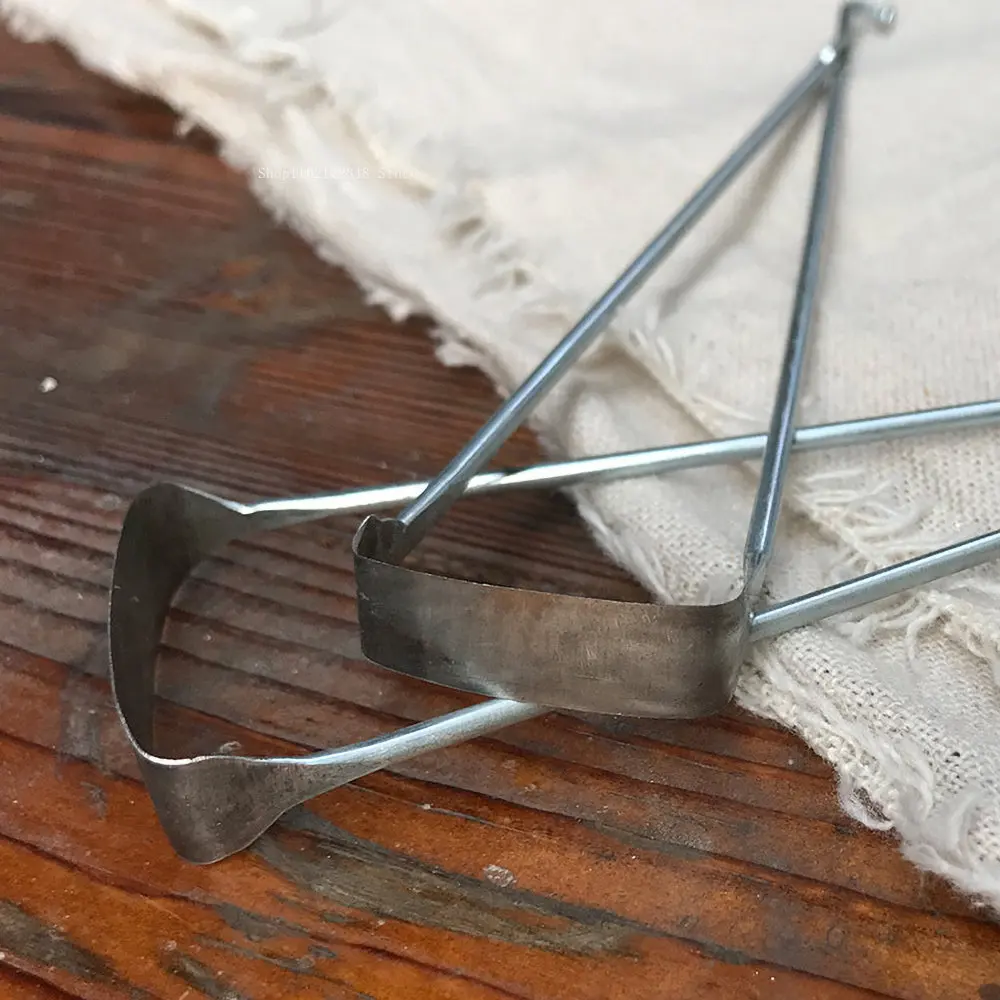 Fork-shaped Trimming Tool Pottery Clay Ceramic Scraper Clay Plaster Sculpture Shaping Traditional Trimming Tool Polymer polymer clay tools clay sculpting tools pottery sculpting tools